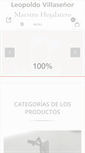 Mobile Screenshot of leohojalateria.com